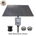 SD2 Solar-Direct Aerator  For up to 2 Acres with Dual Panels